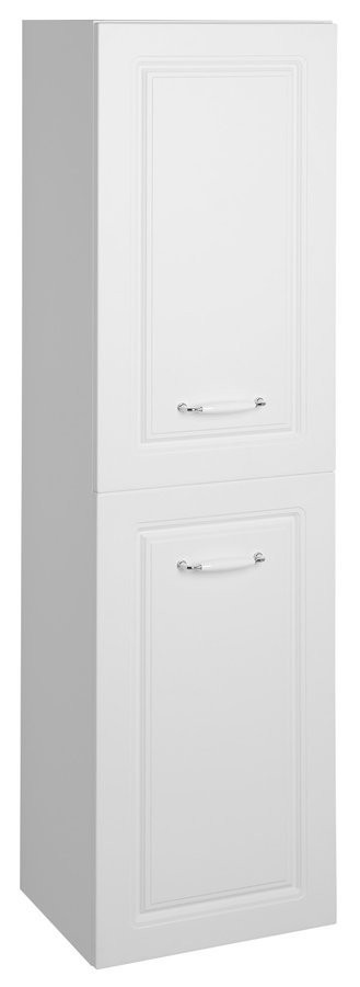 AQUALINE FAVOLO vysoká skříňka košem 40x150x31cm, bílá mat FV160