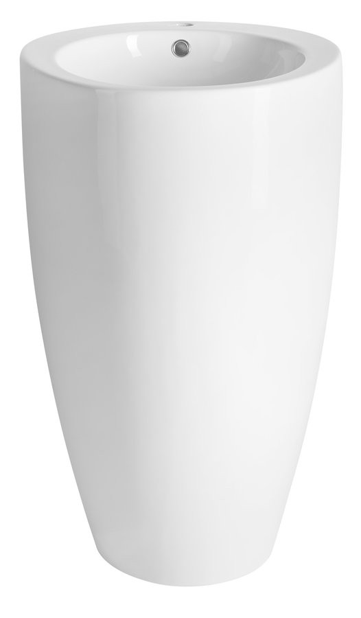 AQUALINE Keramické umyvadlo volně stojící, 50x84cm, bílá VS701