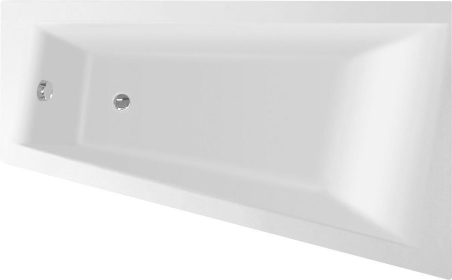 AQUALINE METUJE vana 160x100x42cm, pravá, bílá G2611