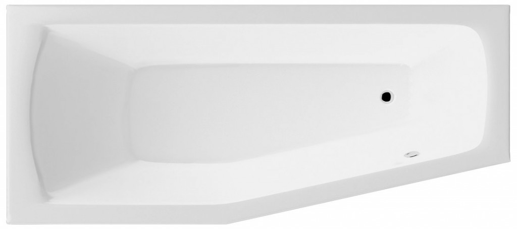 AQUALINE OPAVA vana 170x70x44cm, levá, bílá C1770