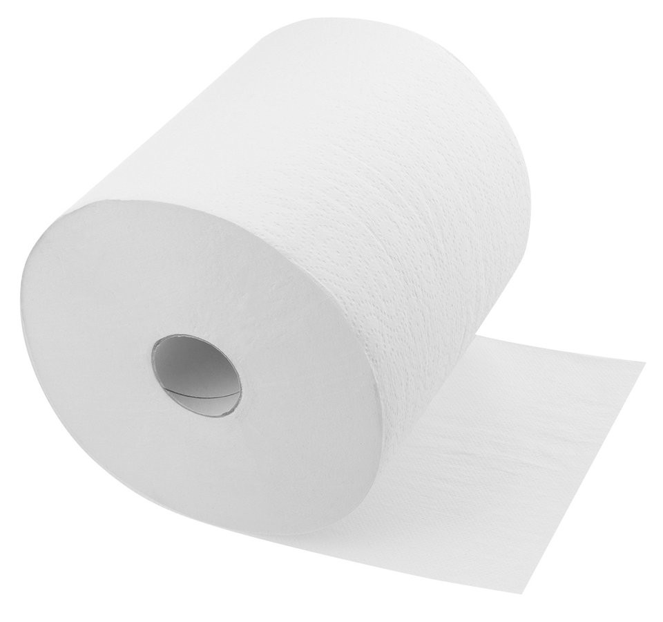 AQUALINE Papírové ručníky dvouvrstvé v roli, 6 ks, pr. role 19,6cm, 140m, dutinka 45 306AC122-44