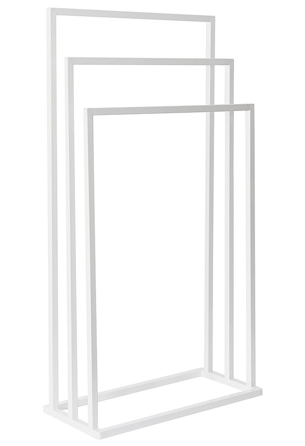 AQUALINE Stojan na ručníky 450x860x210, bílá mat MU450W