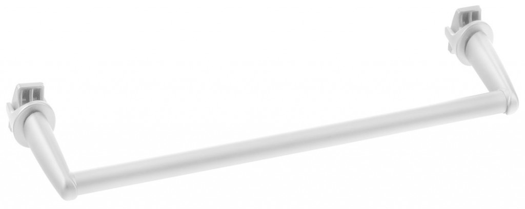 AQUALINE Sušák ručníků na otopná tělesa 36cm rovný, bílá IDR-40