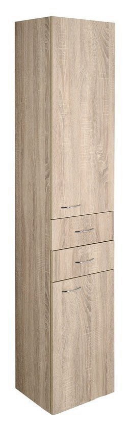 AQUALINE ZOJA/KERAMIA FRESH skříňka vysoká 35x184x29cm, dub platin 51222