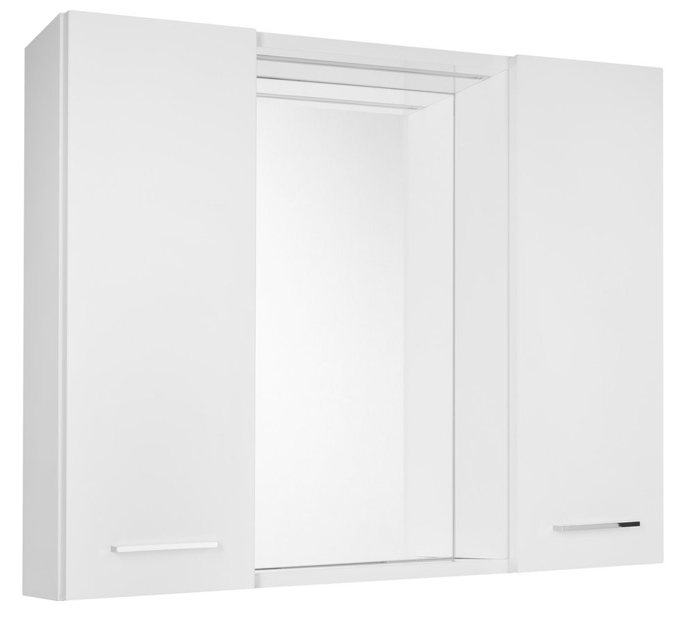 AQUALINE ZOJA/KERAMIA FRESH STRIP galerka s LED osvětlením, 70x60x14cm, bílá 45025S