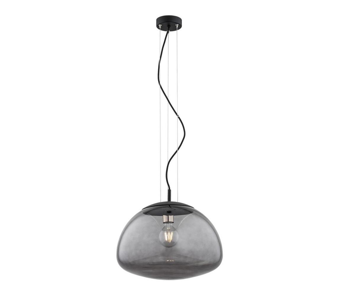 Argon 4350 - Lustr na lanku TRINI 1xE27/15W/230V pr. 40 cm černá 4350