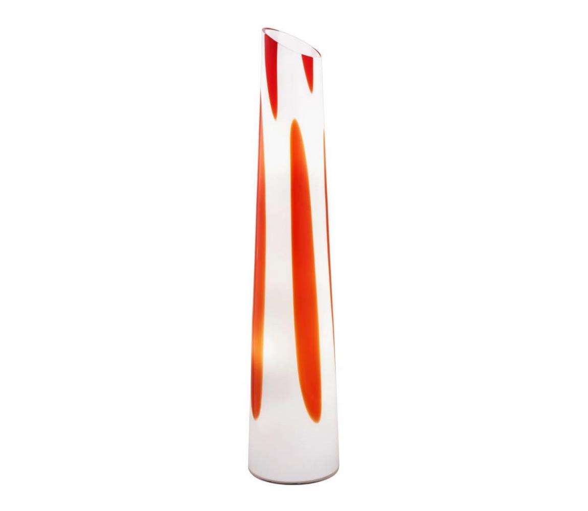 Argon 7042 - Stojací lampa POLONIA 2xE27/15W/230V bílá/červená 7042