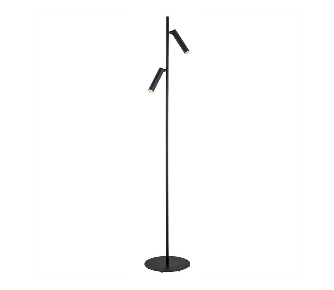 Argon 7082 - Stojací lampa TORRE 2xG9/6W/230V černá 7082