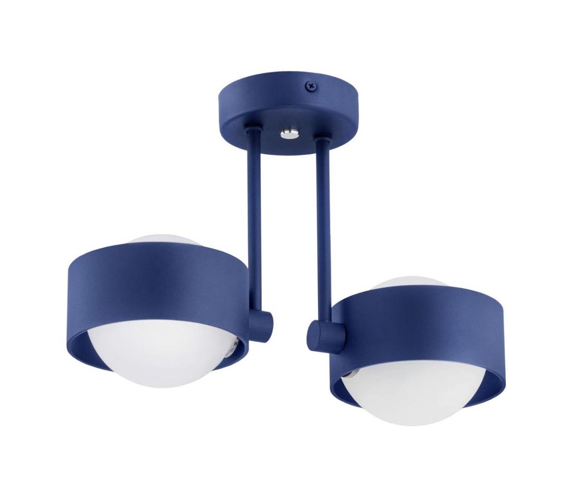 Argon 7090 - Lustr na tyči MASSIMO PLUS 2xG9/6W/230V modrá 7090