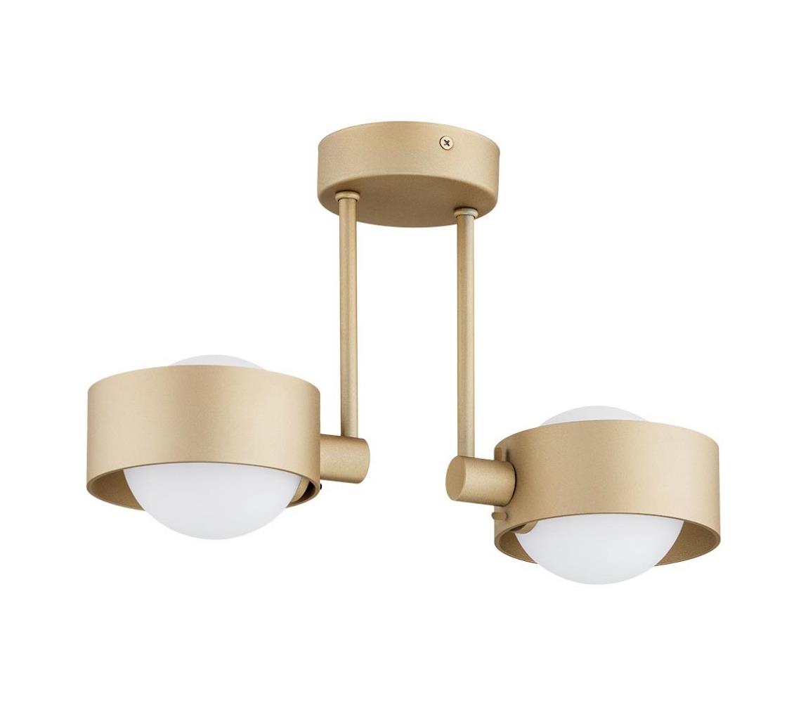 Argon 7215 - Koupelnový lustr na tyči MASSIMO PLUS 2xG9/6W/230V IP44 zlatá 7215