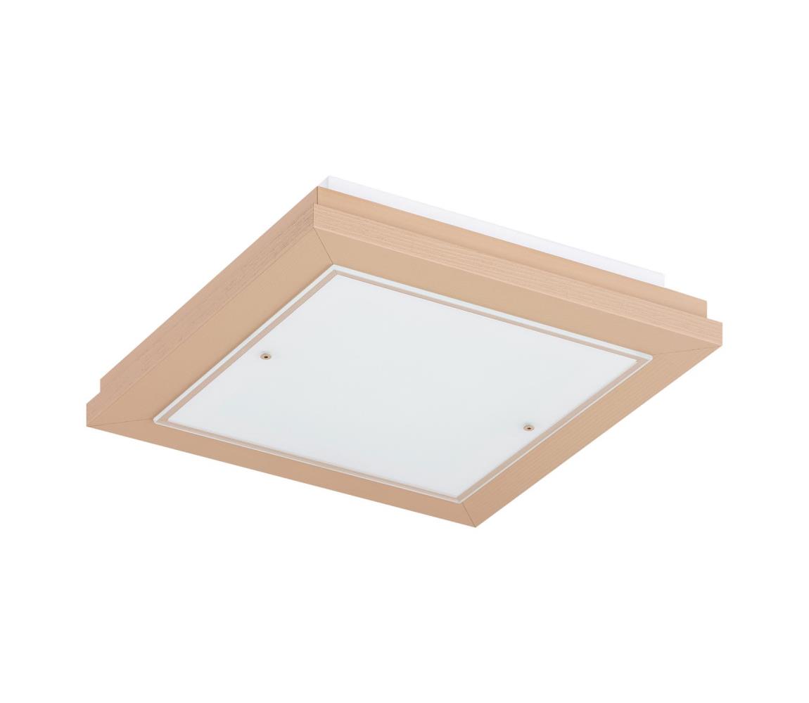 Argon 7267 - Stropní svítidlo TABOR 2xE27/15W/230V 32x32 cm béžová 7267
