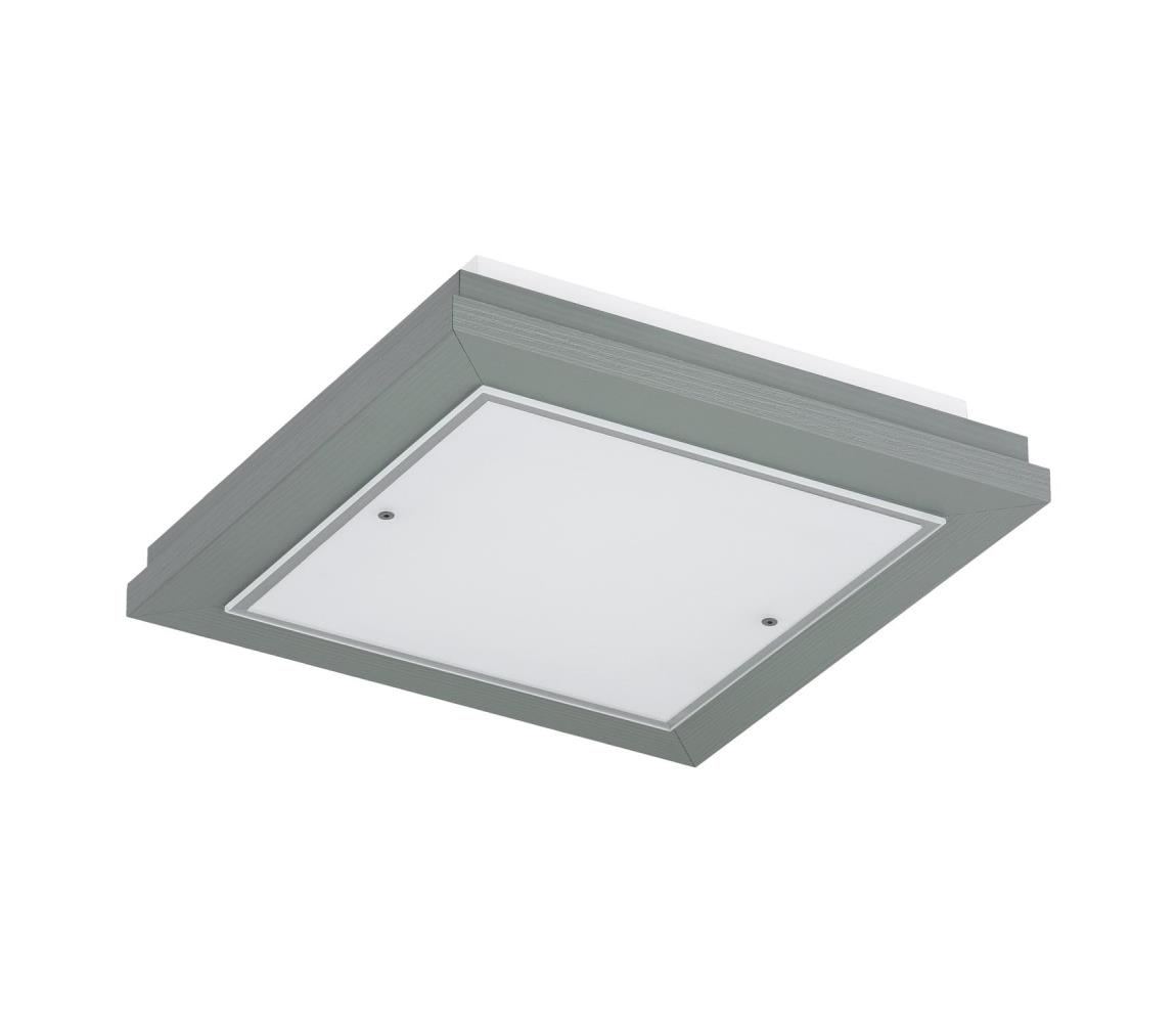 Argon 7269 - Stropní svítidlo TABOR 2xE27/15W/230V 32x32 cm šedá 7269