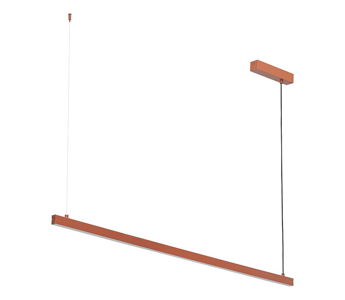 Argon 8834 - LED Lustr na lanku MIAMI LED/37W/230V 3000K hnědá 8834