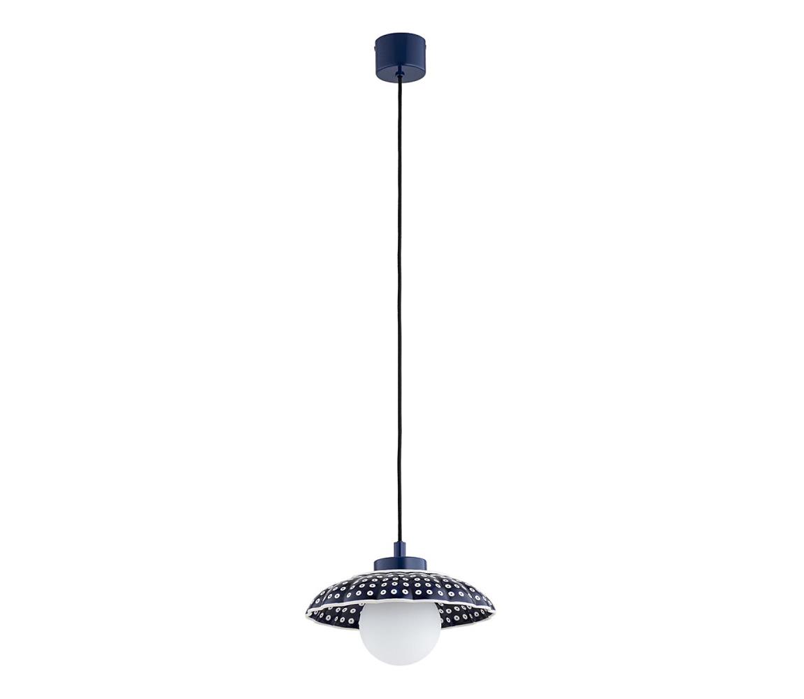 Argon 8948 - Lustr na lanku BOLL 1xG9/6W/230V modrá 8948