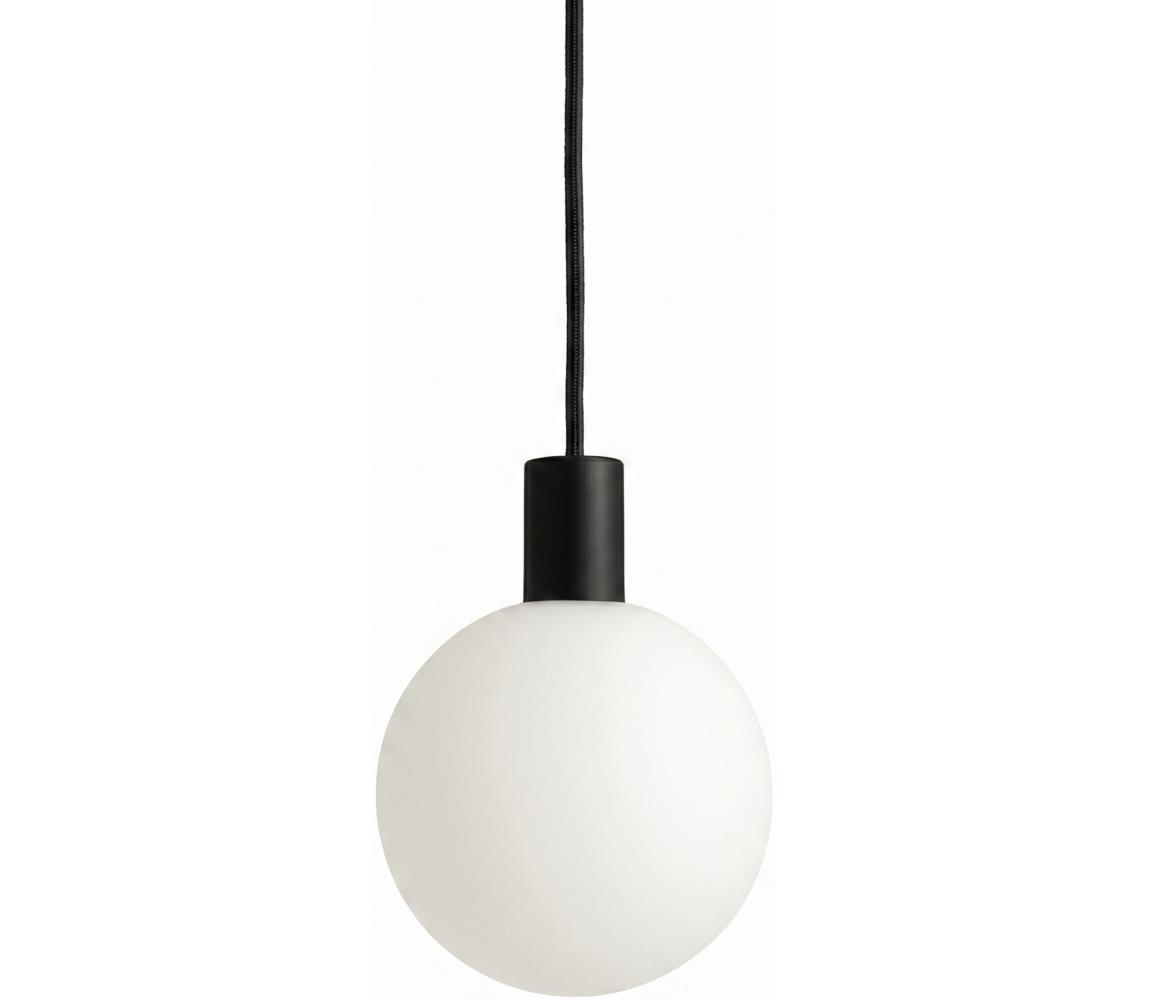 Argon 9005 - Venkovní lustr na lanku ORE 1xG9/6W/230V černá 9005