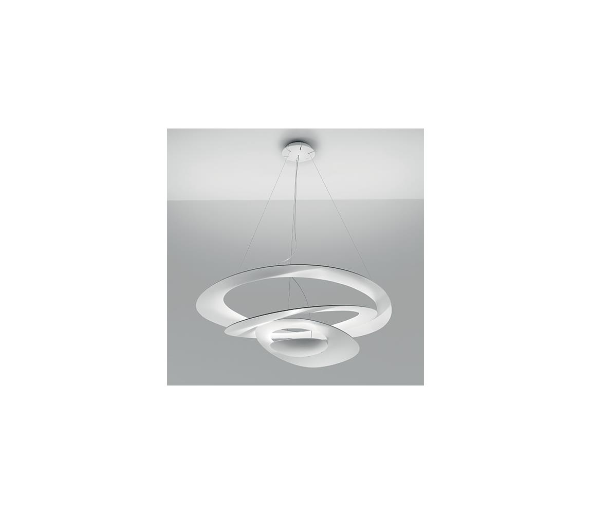 Artemide 1254110A - LED Stmívatelný lustr na lanku PIRCE LED/44W/230V 3000K bílá 1254110A