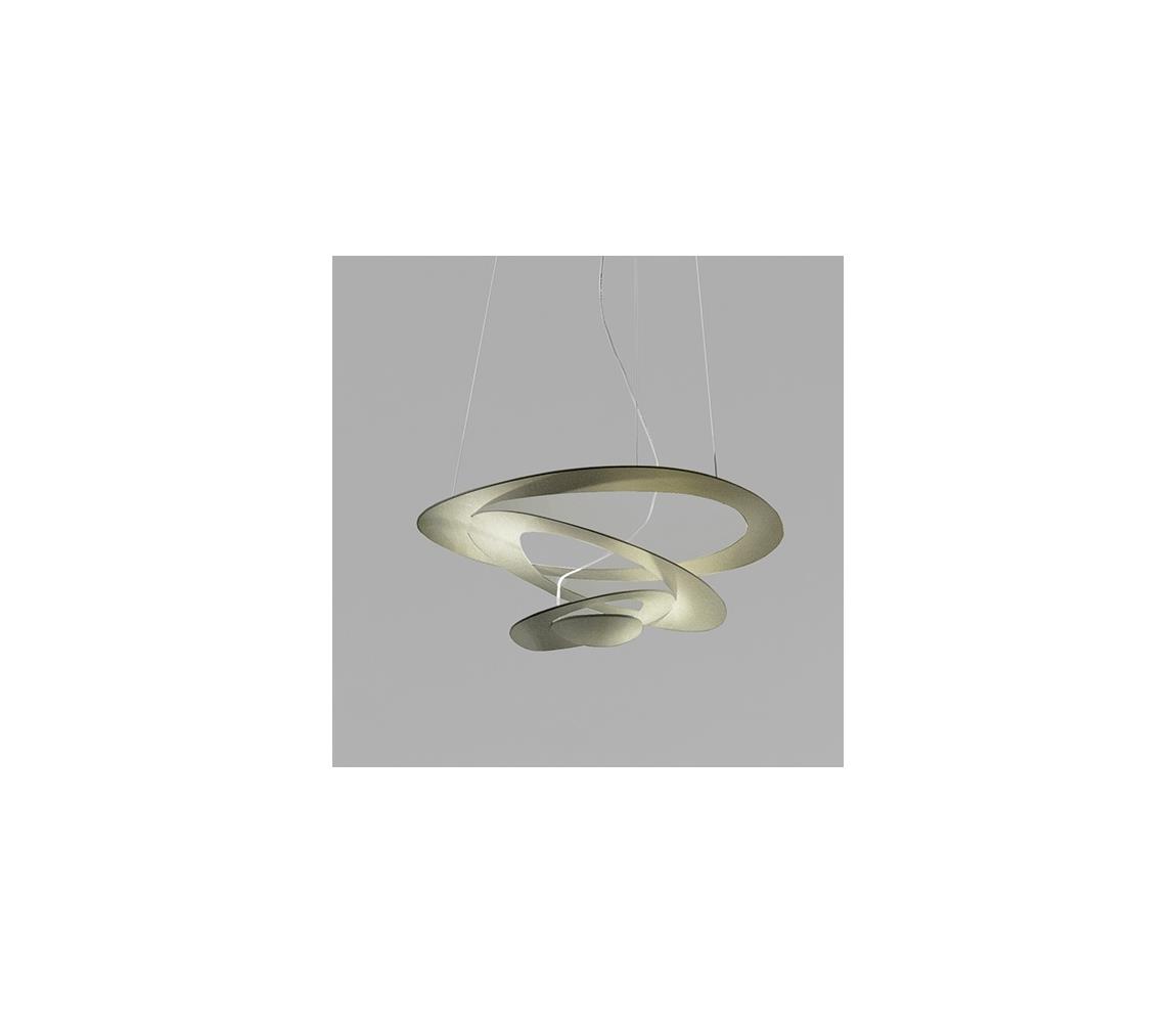 Artemide 1256120A -LED Stmívatelný lustr na lanku PIRCE LED/44W/230V 3000K zlatá 1256120A