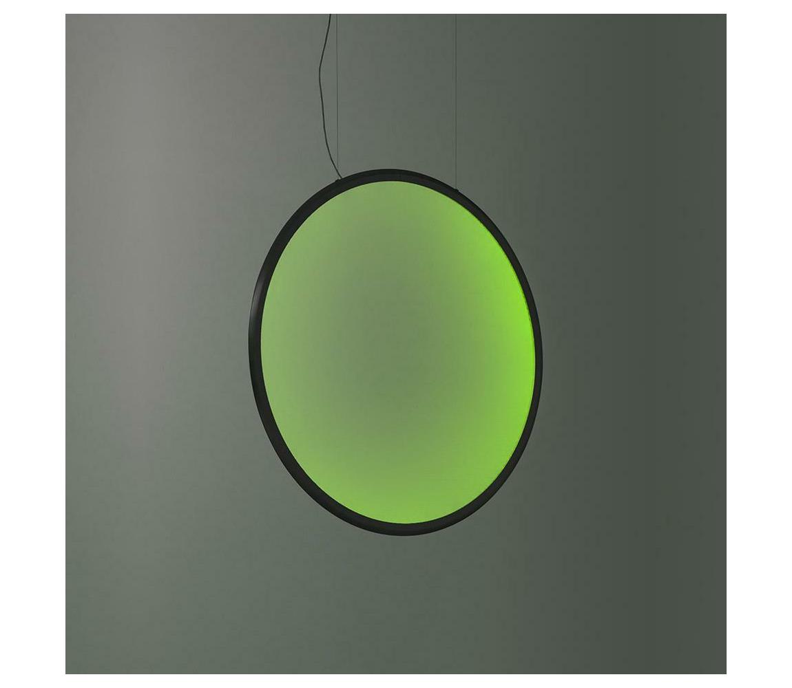 Artemide 1992330APP - LED RGBW Stm. lustr na lanku DISCOVERY LED/42W/230V černá 1992330APP