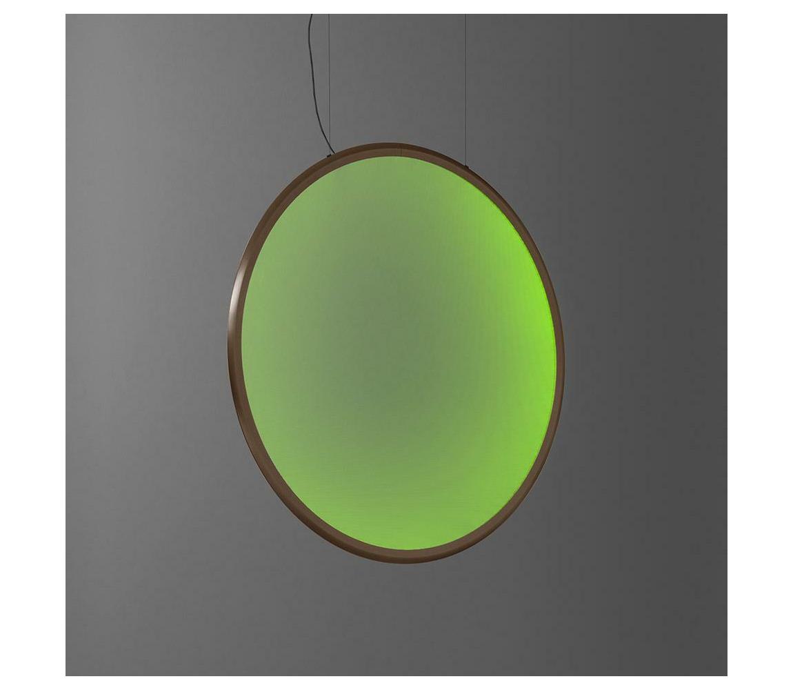 Artemide 1993360APP-LED RGBW Stm. lustr na lanku DISCOVERY LED/59W/230V bronzová 1993360APP