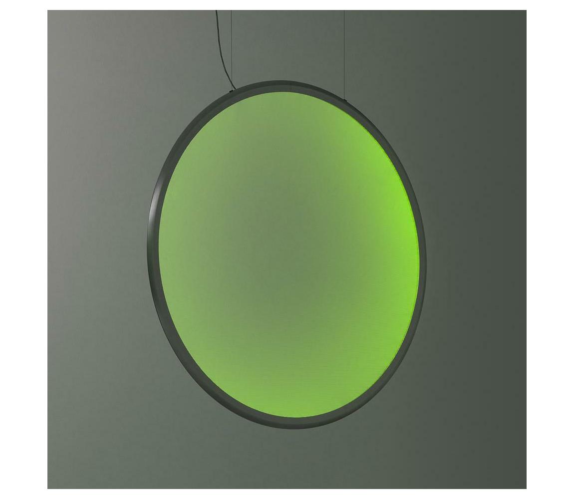 Artemide 1994310APP-LED RGBW Stm. lustr na lanku DISCOVERY LED/79W/230V antracit 1994310APP