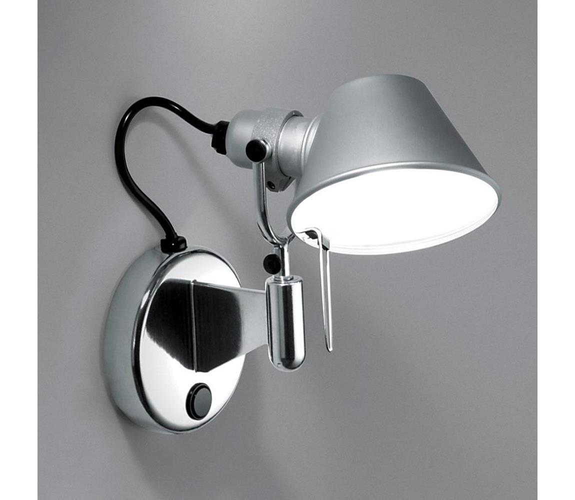 Artemide AR A044050 - Nástěnné svítidlo TOLOMEO MICRO FARETTO 1xE14/60W/230V AR A044050