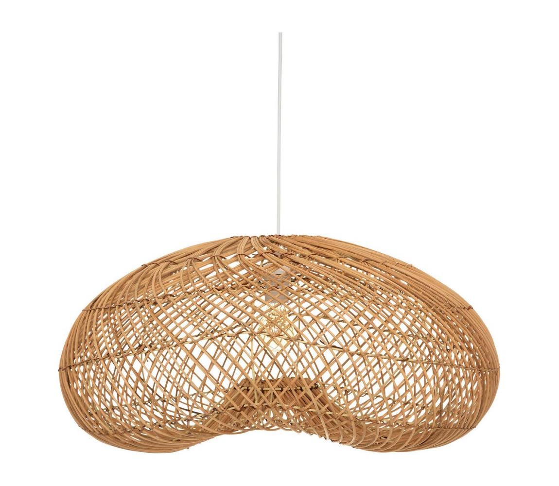 Atmosphera - Lustr na lanku JENY 1xE27/40W/230V ratan 182519
