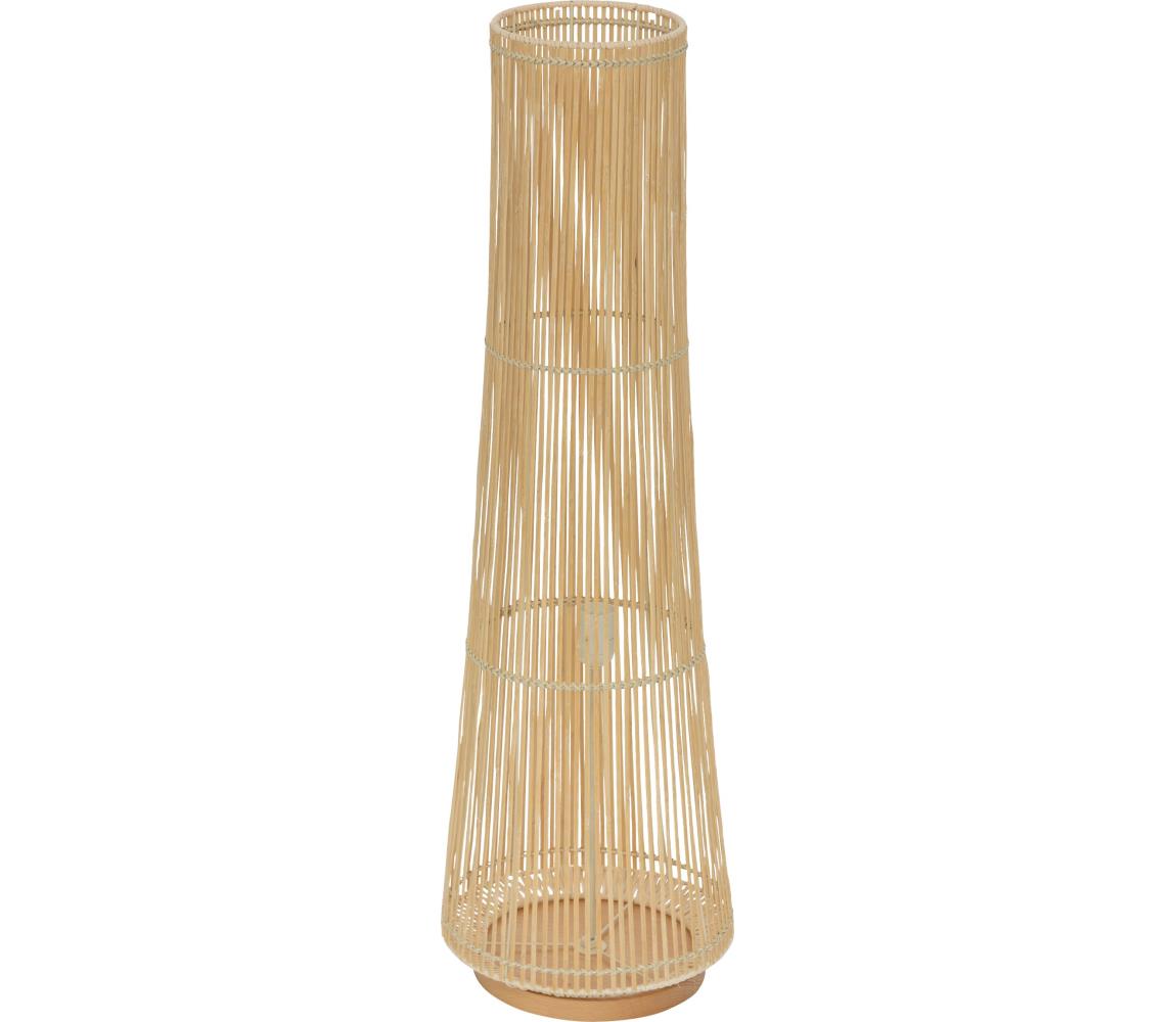 Atmosphera - Stojací lampa MAHE 1xE27/40W/230V bambus 200027