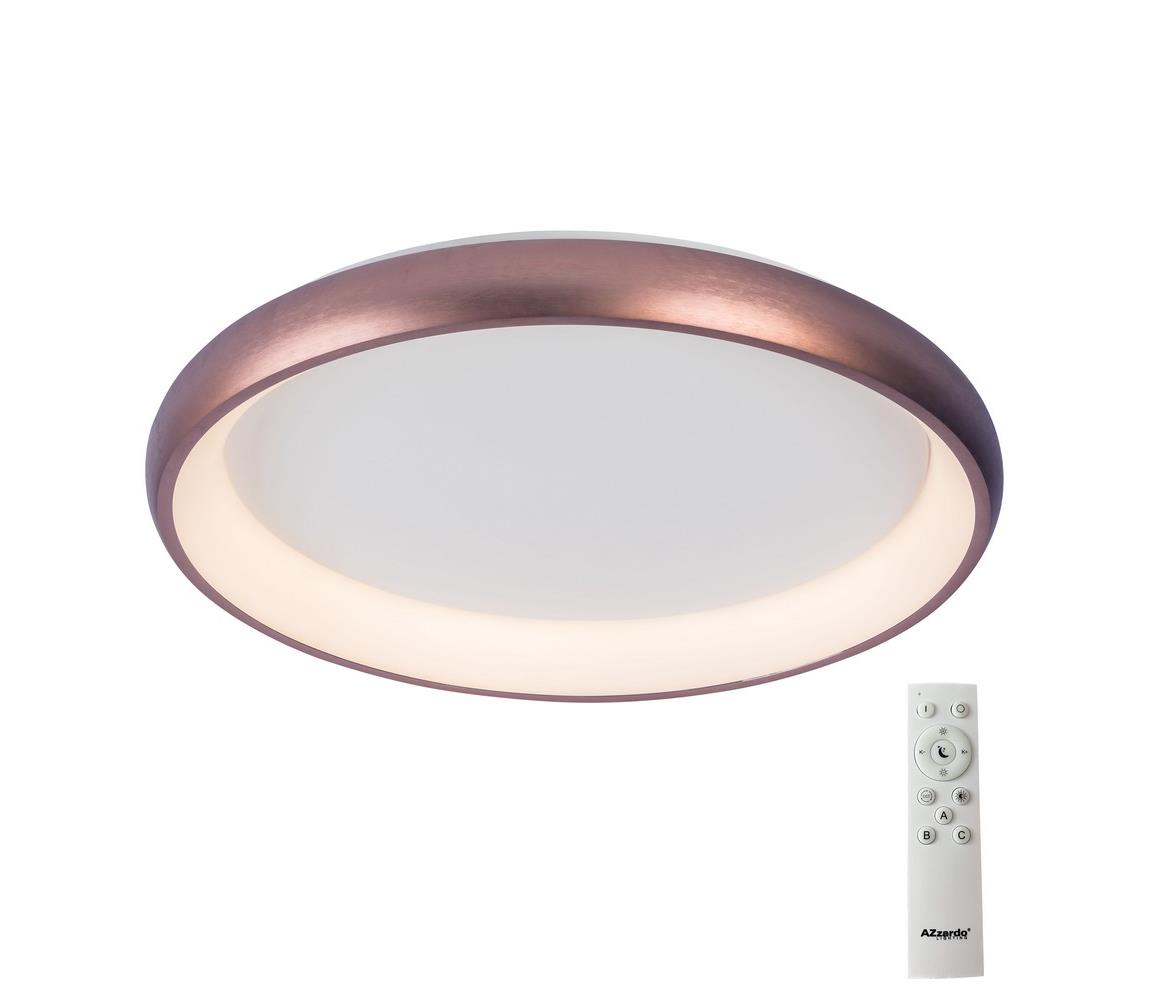 Azzardo  -LED Stmívatelné stropní svítidlo ANTONIO LED/80W/230V hnědá + DO 
