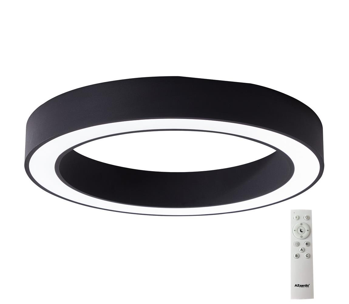 Azzardo  - LED Stmívatelné stropní svítidlo MARCO LED/100W/230V černá + DO 
