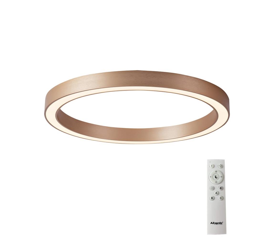 Azzardo  - LED Stmívatelné stropní svítidlo MARCO LED/50W/230V zlatá + DO 