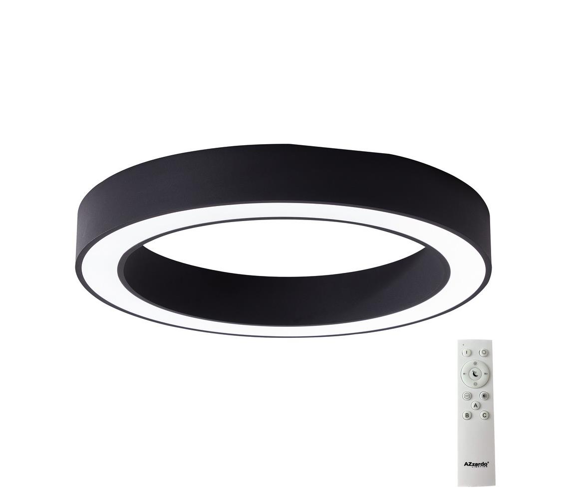 Azzardo  - LED Stmívatelné stropní svítidlo MARCO LED/80W/230V černá + DO 
