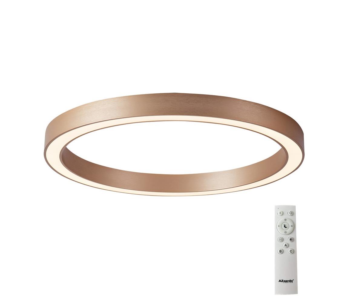 Azzardo  - LED Stmívatelné stropní svítidlo MARCO LED/80W/230V zlatá + DO 