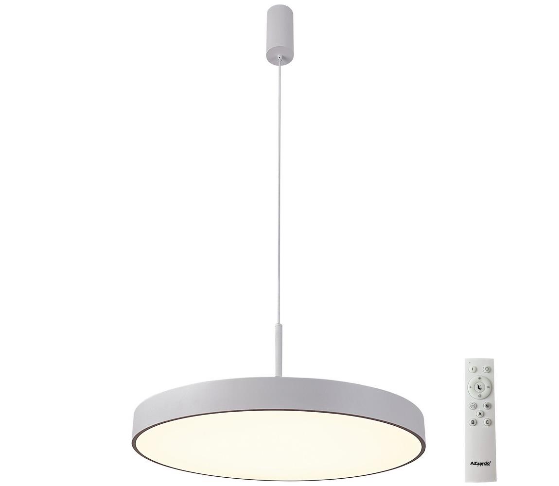 Azzardo  - LED Stmívatelný lustr na lanku MARCELLO LED/30W/230V bílá + DO 