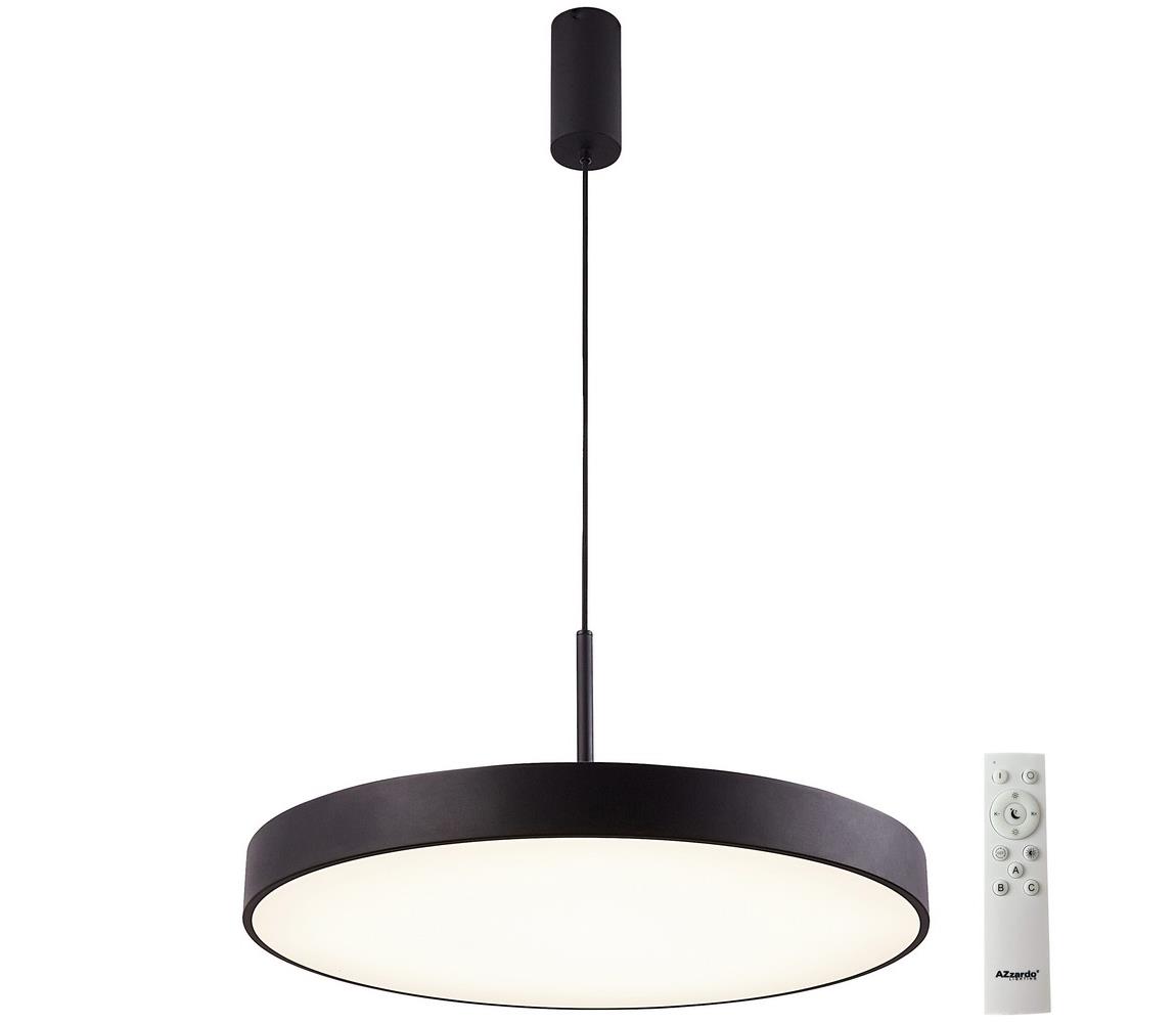 Azzardo  - LED Stmívatelný lustr na lanku MARCELLO LED/60W/230V černá + DO 