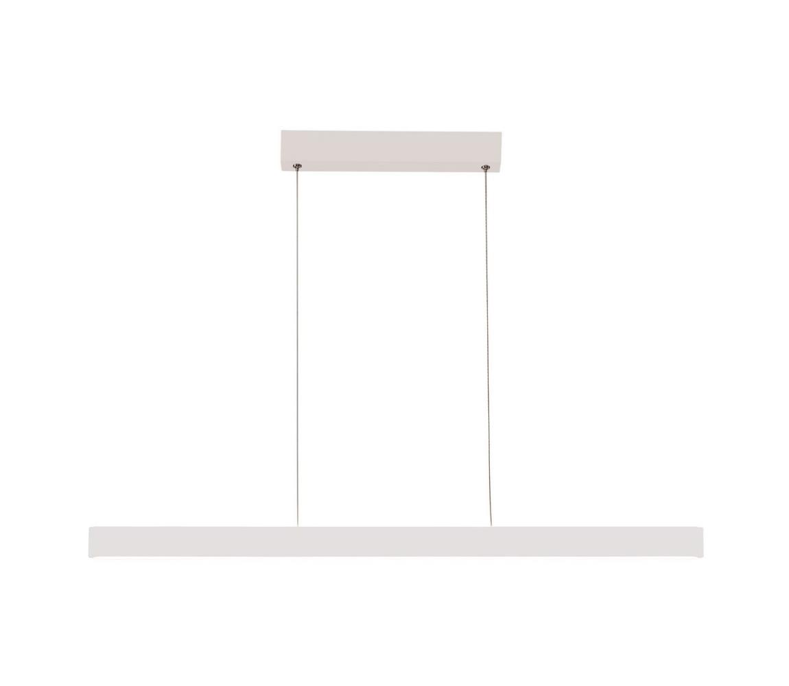 Azzardo  - LED Stmívatelný lustr na lanku OLIVIER LED/50W/230V bílá 