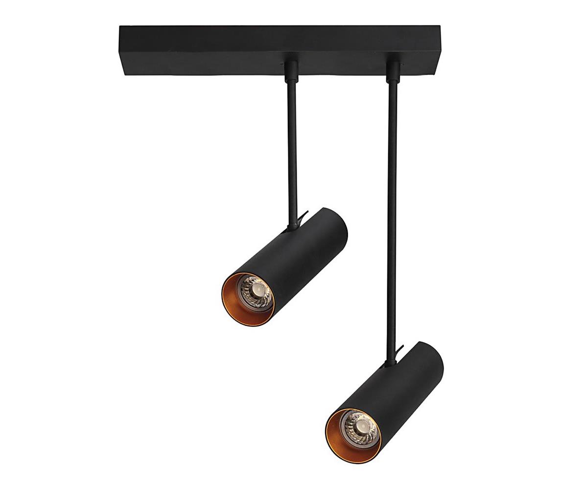 Azzardo  - Lustr na tyči LENS 2xGU10/35W/230V 
