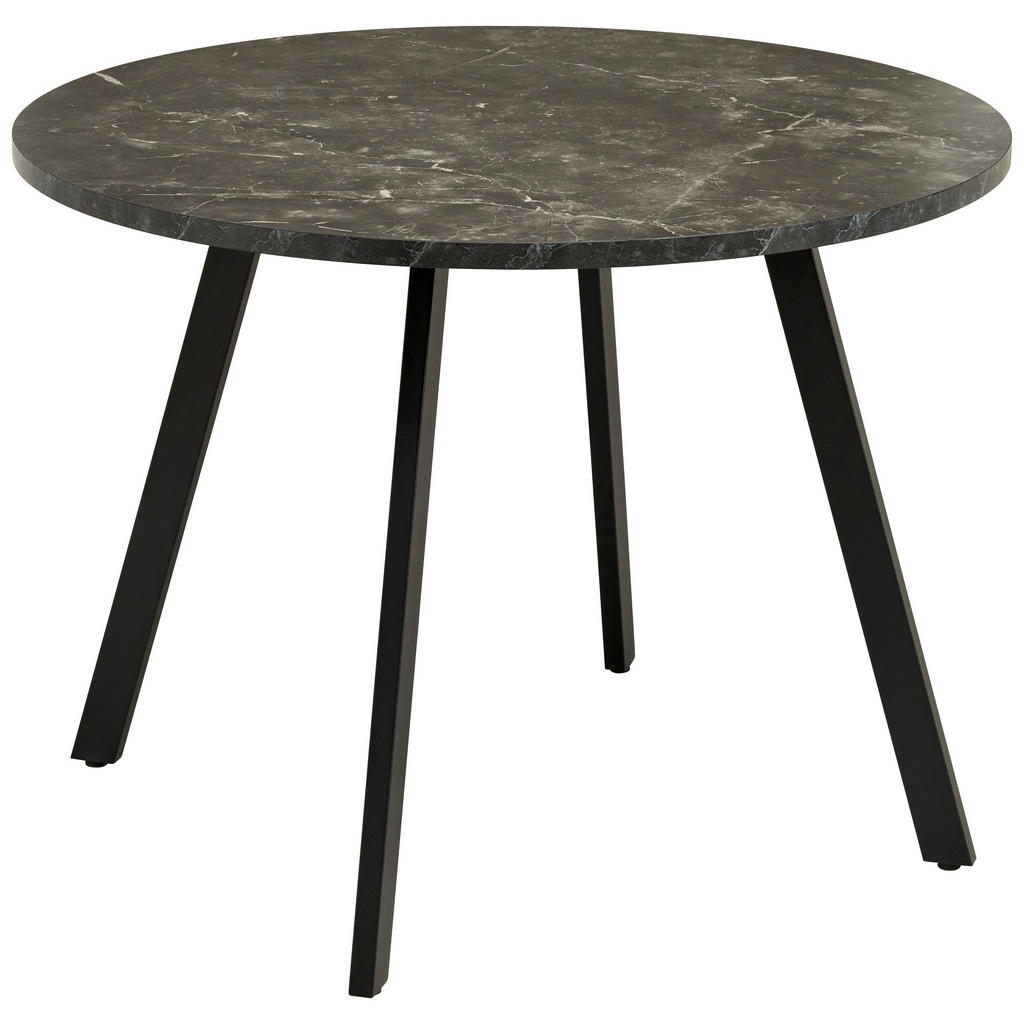 B&B Italia JÍDELNÍ STŮL, černá, 100/100/76 cm