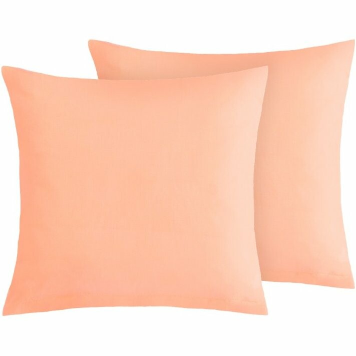 Bellatex Bavlněné povlaky na polštář oranžová, 45 × 45 cm, 2 ks, 45 x 45 cm