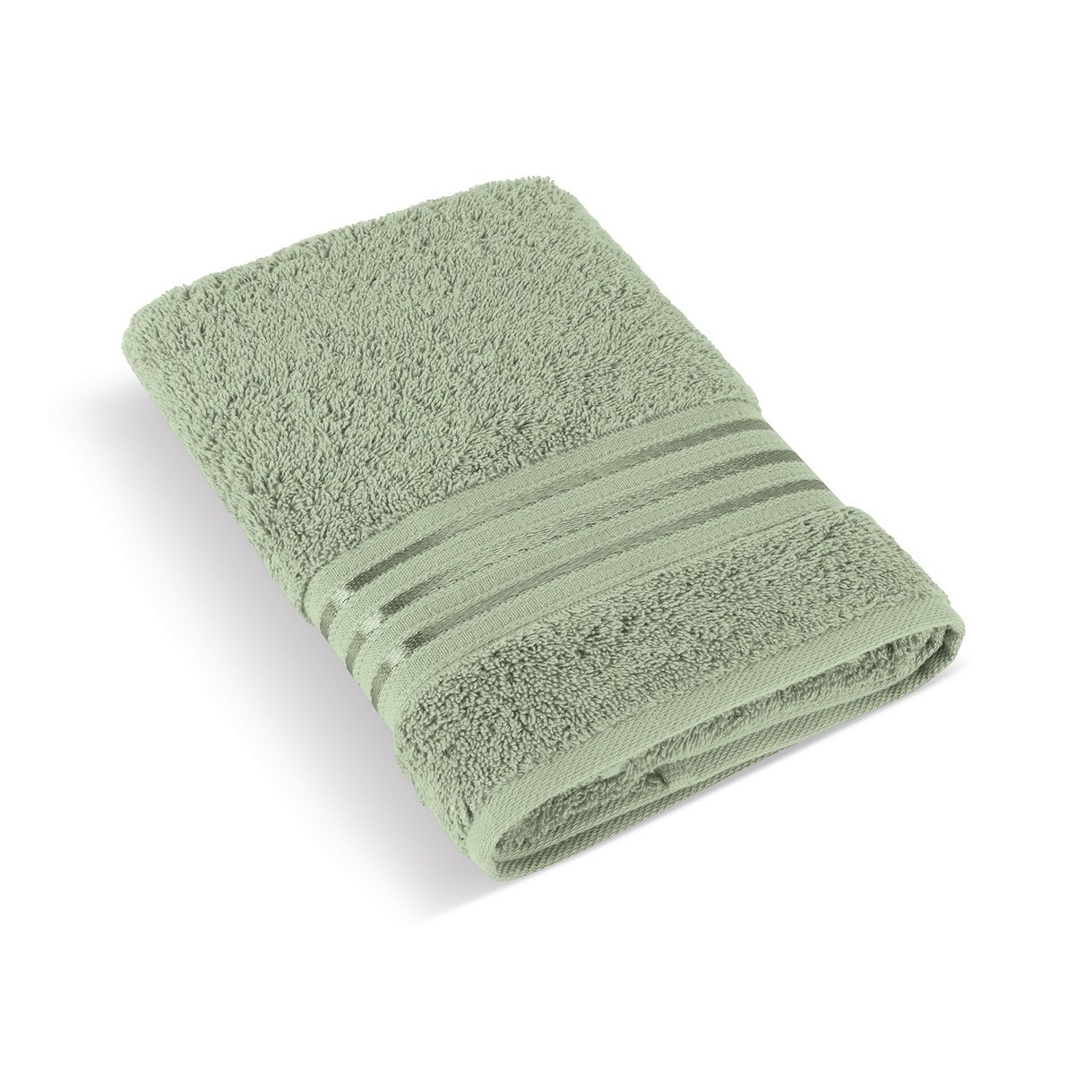 Bellatex Froté ručník kolekce Linie zelená, 50 x 100 cm, 50 x 100 cm