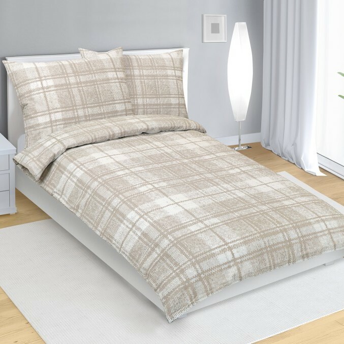 Bellatex Krepové povlečení Dlaždice, 140 x 220 cm, 70 x 90 cm, 140 x 220 cm, 70 x 90 cm