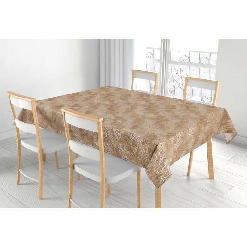 Bellatex Ubrus Adéla Hadí kůže hnědá, 100 x 100 cm, 100 x 100 cm