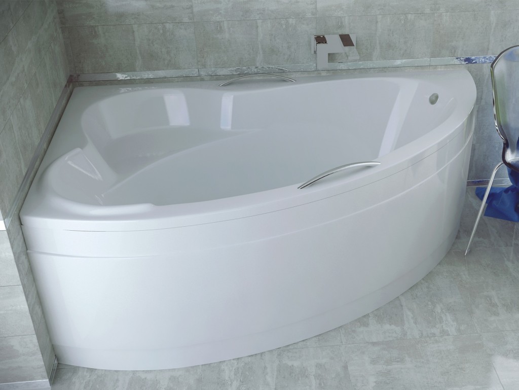 BESCO Asymetrická vana ADA Nožičky k vaně Bez nožiček, Rozměr vany 140 × 90 Způsob provedení Levé VANADA140L