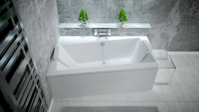 BESCO Asymetrická vana ASTI Nožičky k vaně Bez nožiček, Rozměr vany 150 × 90 Způsob provedení Levé VANAST15L