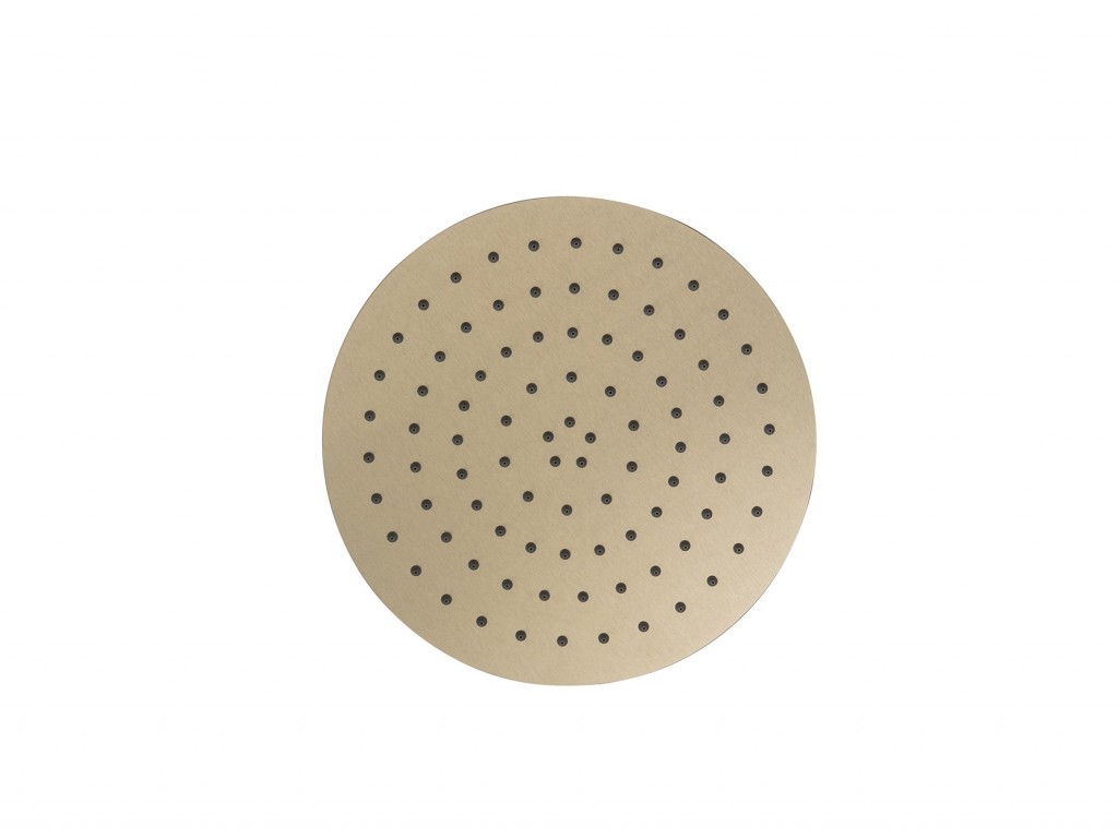 BESCO Hlavová sprcha SLIM UNI R kulatá Barva Zlatá, Rozměr hlavové sprchy  Ø 300 mm BADPUOZL