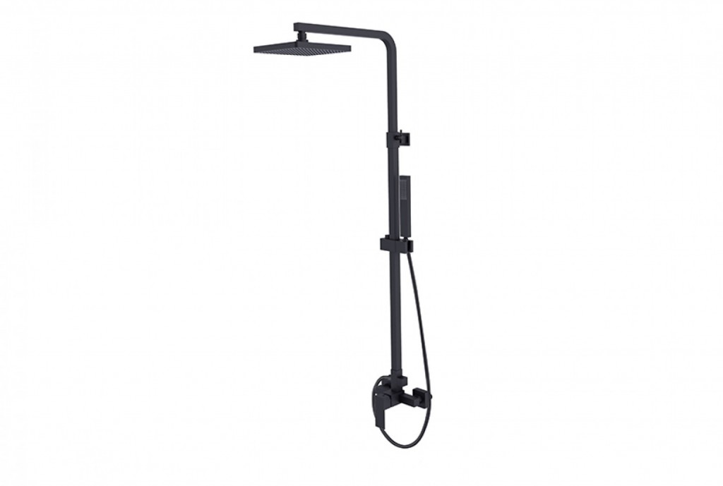 BESCO Nástěnný sprchový set MODERN/VARIUM černá BABPMVNCZ