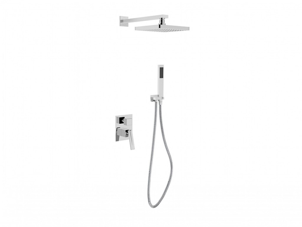 BESCO Podomítkový sprchový set ASPIRA I chrom BABPAICH
