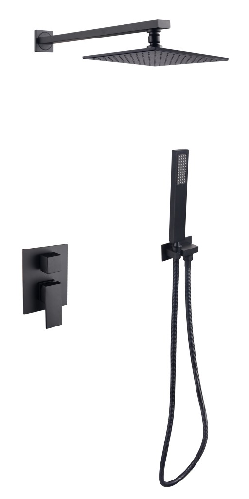 BESCO Podomítkový sprchový set MODERN/VARIUM I Černá BABPMVICZ