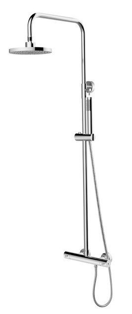 BESCO Termostatický nástěnný set DECCO/ILLUSION chrom BABPDITCH