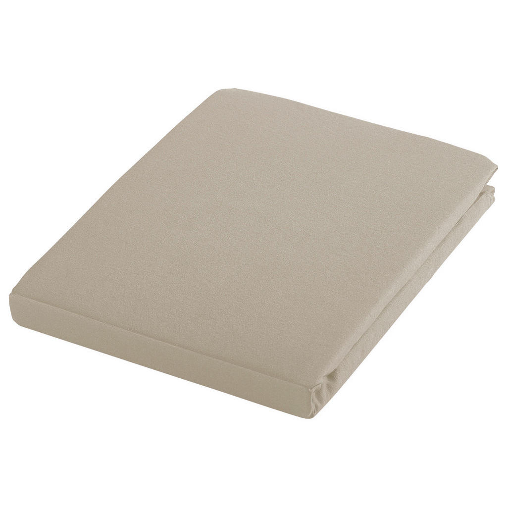 Bio:Vio ELASTICKÉ PROSTĚRADLO, žerzej, béžová, 180/200 cm