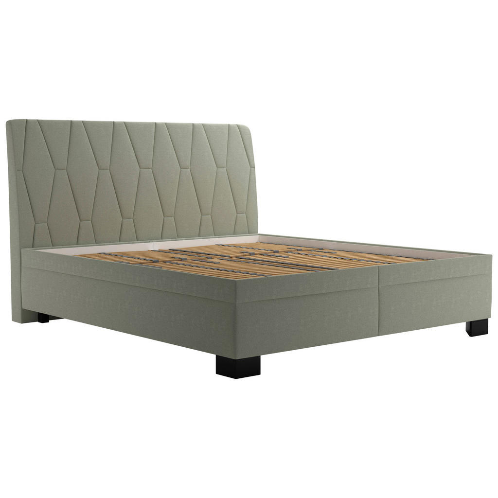 Blanar ČALOUNĚNÁ POSTEL, 180/200 cm, zelená